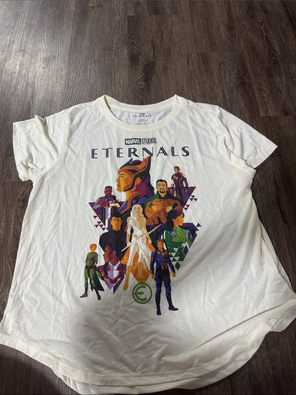Marvel Studios Eternals Graphic White Short Sleeve Tee